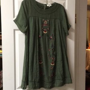 Adorable lined peasant dress - NWOT
